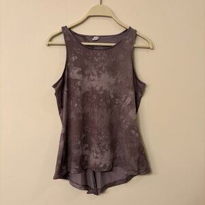 90 Degree by Reflex women’s small purple grey camouflage pattern athletic tank
